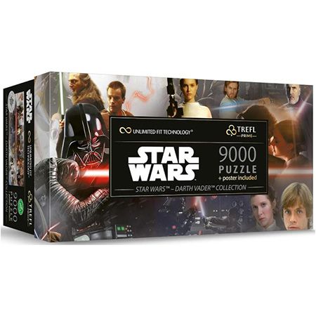 🧩 Trefl Prime Star Wars, Darth Vader Collection 9.000 Teile Puzzle für 43€ (statt 58€)