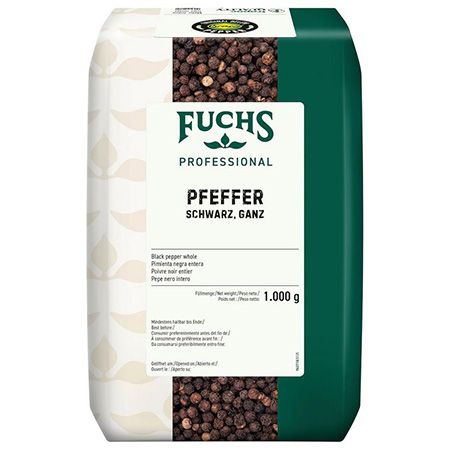 🍲 1kg Fuchs Belem Pfeffer Schwarz, ganz ab 16,14€ (statt 24€)