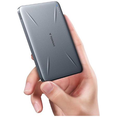 🔋 Torras Ultra Slim MagPro MagSafe Power Bank mit 5.000mAh für 11,51€ (statt 29€)