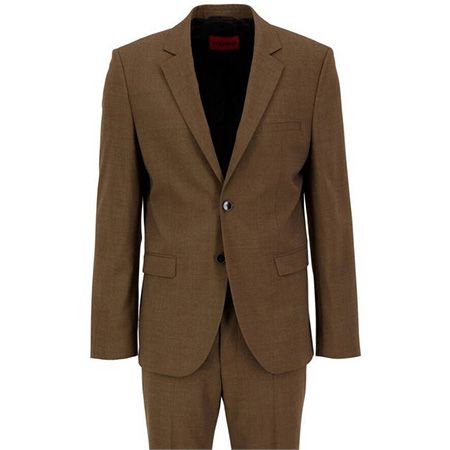 👔 HUGO Arti-Hesten Anzug mit Schurwolle, Extra Slim-Fit für 318,49€ (statt 449€)
