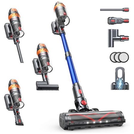 🧹 SMOTURE Akku Staubsauger mit Mini-Turbinendüse für 99,99€ (statt 140€)