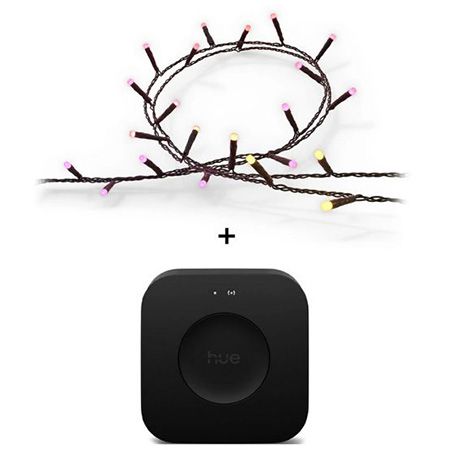 💡 Philips Hue Festavia Lichterkette, 20m + Bridge Pro + Hombli Lichterkette für 219,95€ (statt 254€)