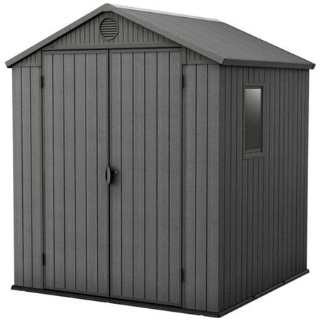 🏡 Keter Darwin Gerätehaus 6×6, 190x183x221cm für 457,80€ (statt 528€)