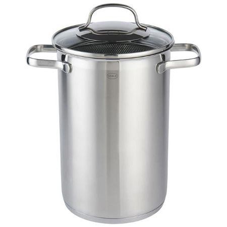 🍝 Rösle Elegance Spargel & Pastatopf mit Sieb, 4,5 Liter für 36,99€ (statt 51€)