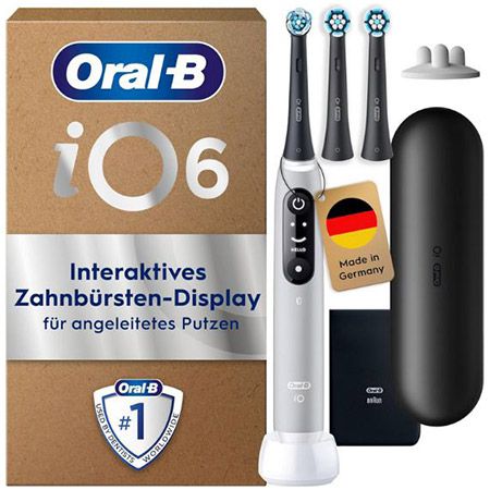 🪥 Oral-B iO Series 6 Plus Sensitive Edition für 129,97€ (statt 210€)
