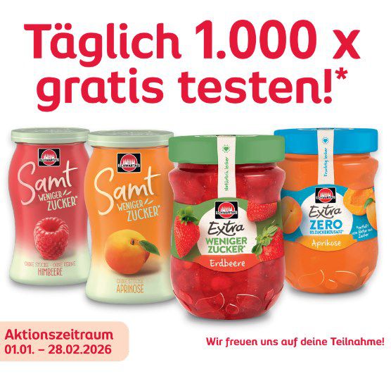 GRATIS Testen dank Cashback + Geld zurück Aktionen ▷ Januar 2026