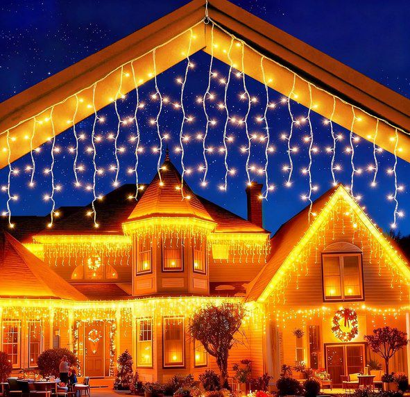 🥶 KALAHOL 5m Eiszapfenlichterkette mit 200 LEDs für Außen & Innen für 10,99€ (statt 15€) 🥶 KALAHOL 5m Eiszapfenlichterkette mit 200 LEDs für Außen & Innen für 10,99€ (statt 15€)