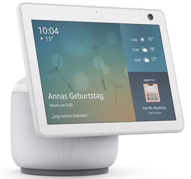 🧨 Amazon Echo Show 10 (3. Gen) mit Smart Display für 169,99€ (statt 243€)