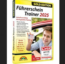 🚗 Computerbild: Führerschein-Trainer 2025 Gold Edition gratis