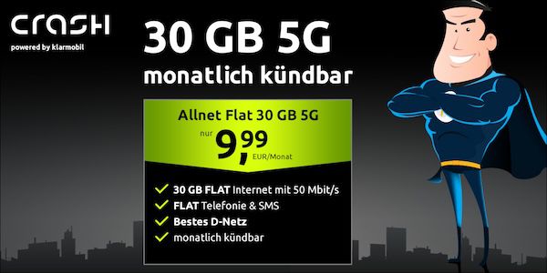 🔥 Telekom Allnet mit 30GB 5G für 9,99€ mtl. + monatlich kündbar 🔥 Telekom Allnet mit 30GB 5G für 9,99€ mtl. + monatlich kündbar