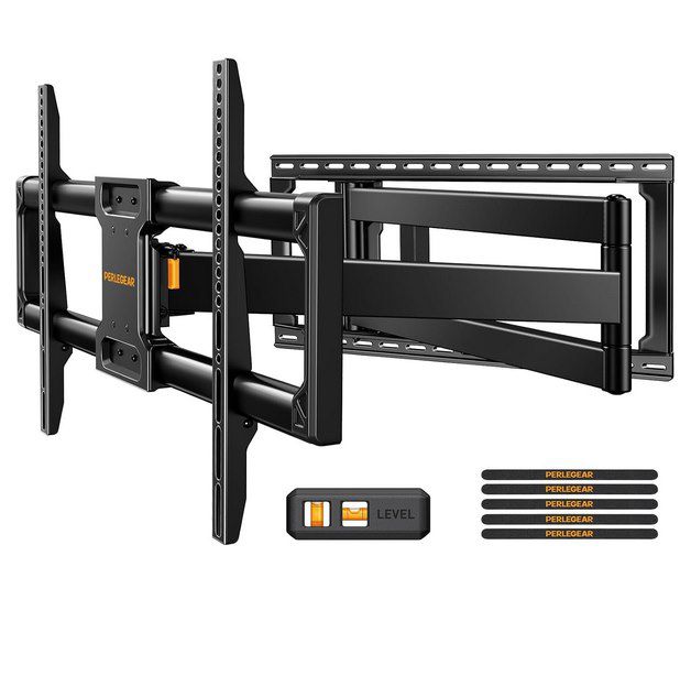 📺 Perlegear TV Wandhalterung (1m ausziehbar) bis 📏 90 Zoll / 🏋️‍♀️ 68kg für 59,99€ (statt 120€)