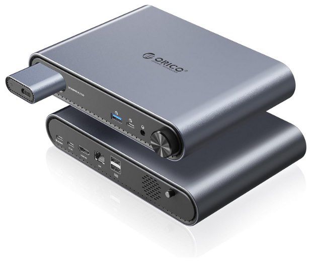 ⏏️ ORICO 10in1 USB C Dockingstation mit M.2 NVMe/SATA SSD Gehäuse für 89,99€ (statt 105€)