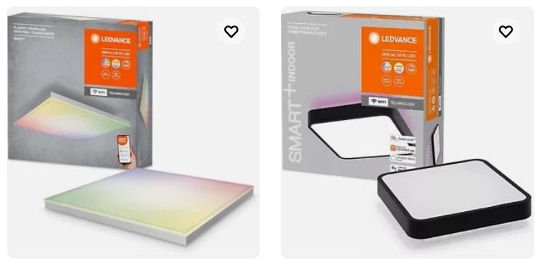 💡  50% Rabatt auf Ledvance Deckenleuchten in verschiedenen Formen & Ausstattungen