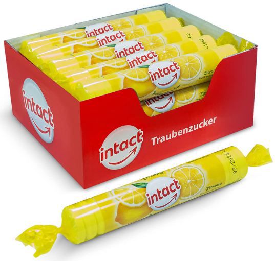 🍋 15er Pack intact Traubenzucker Rolle Zitrone, je 40g ab 11,91€ (statt 19€)