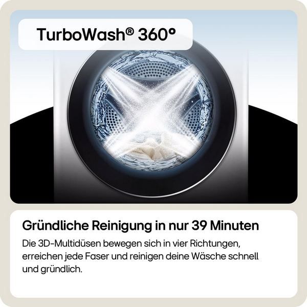 👕 LG F11WM17TS2 Waschmaschine mit 17kg für 757€ (statt 849€)