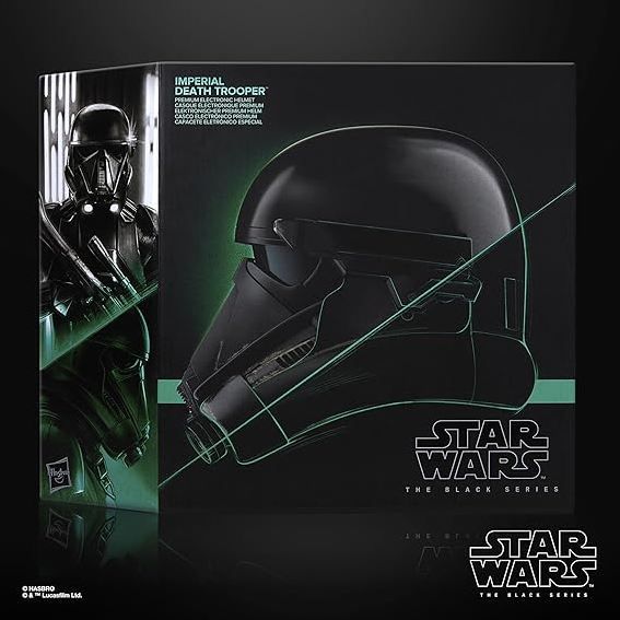 🚀 Hasbro Star Wars The Black Series Death Trooper Premium Helm für 103€ (statt 125€)