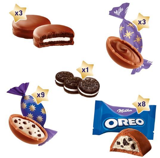 🍫 Milka & OREO Adventskalender, 284g ab 7,21€ (statt 16€)