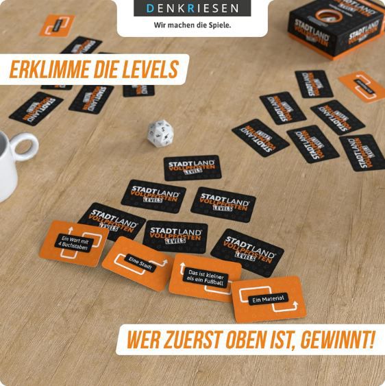 🃏 Denkriesen Stadt Land Vollpfosten Levels Classic für 11,20€ (statt 14€) 🃏 Denkriesen Stadt Land Vollpfosten Levels Classic für 11,20€ (statt 14€)