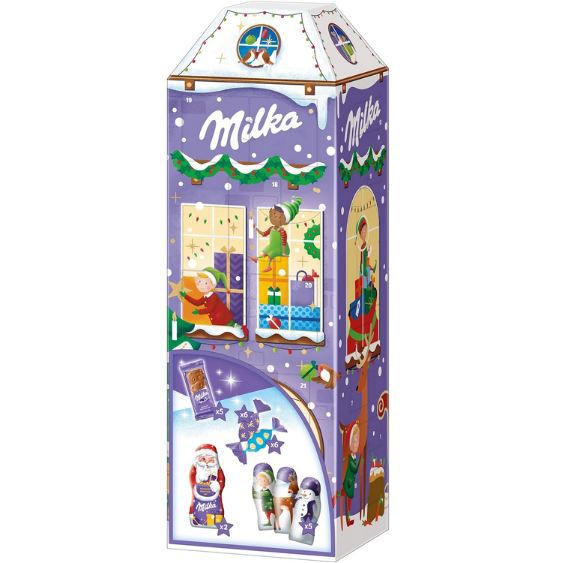 🍫 Milka 3D Haus Adventskalender, 223g für 8,79€ (statt 16€)