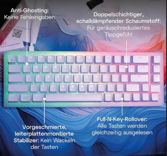 🤔 Gutscheinfehler? ⌨️ Cherry XTRFY K5V2 Mechanische 65% Gaming Tastatur für 39,76€ (statt 77€)
