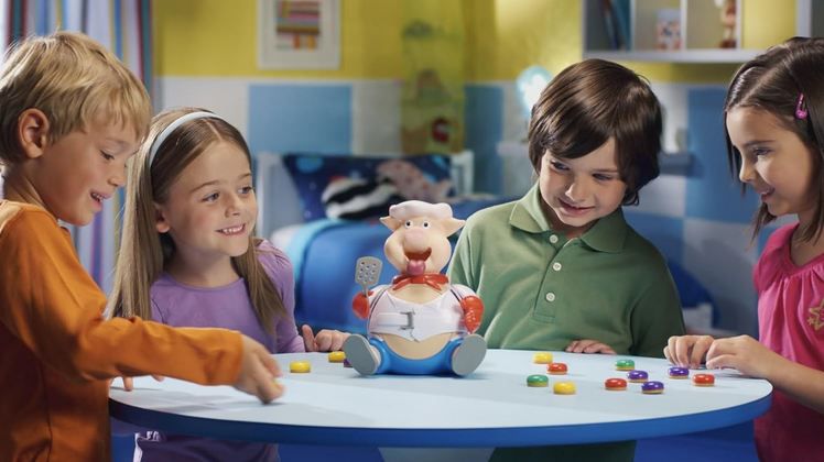 🐷 Goliath Schweine Schwarte, Kinder Brettspiel für 13,99€ (statt 22€)