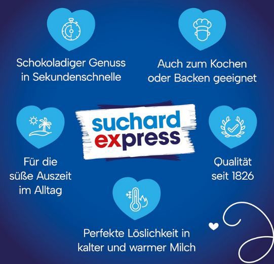 ☕ 3 x 400g Suchard Express Kakaonachfüllbeutel ab 5,97€ (statt 9€) ☕ 3 x 400g Suchard Express Kakaonachfüllbeutel ab 5,97€ (statt 9€)