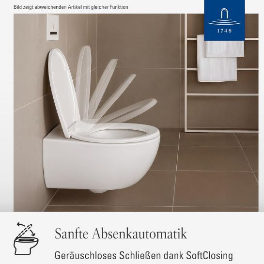 🚽 Villeroy & Boch WC-Sitz O.novo mit Absenkautomatik für 68,83€ (statt 80€) 🚽 Villeroy & Boch WC Sitz O.novo mit Absenkautomatik für 68,83€ (statt 80€)