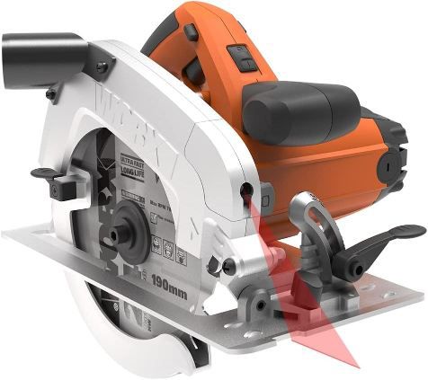 🪚 WORX WX445 Handkreissäge mit 1.600W & Laserführungssystem für 55,55€ (statt 128€) 🪚 WORX WX445 Handkreissäge mit 1.600W & Laserführungssystem für 55,55€ (statt 128€)