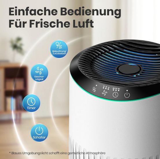 💨 Operan OR2566 Luftreiniger mit HEPA Filter für 30,39€ (statt 38€) 💨 Operan OR2566 Luftreiniger mit HEPA Filter für 30,39€ (statt 38€)