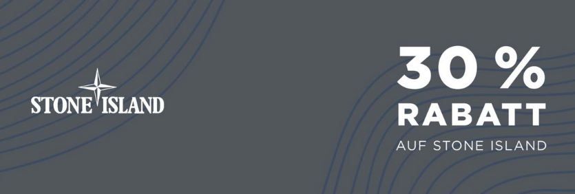 🧥 engelhorn:  30% Rabatt auf Stone Island Premium Kleidung (Pullover, Jacken, Shirts uvm.)