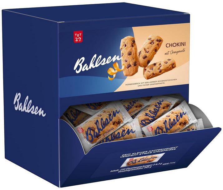 🍪 945g Bahlsen Chokini Kekse mit Schokostückchen & Orange ab 14€ (statt 19€) 🍪 945g Bahlsen Chokini Kekse mit Schokostückchen & Orange ab 14€ (statt 19€)