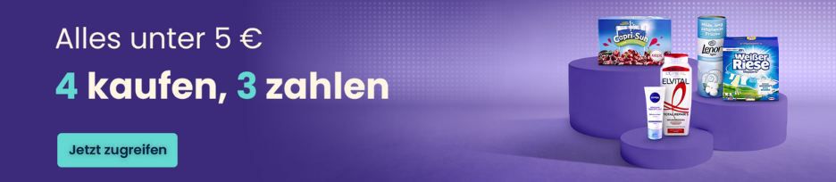 đ„ Joybuy: 4 fĂŒr 3 Aktion auf Lebensmittel, Haushalt & Drogerie + 3⏠Neukundengutschein ab 6âŹ! đ„ Joybuy: 4 fĂŒr 3 Aktion auf Lebensmittel, Haushalt & Drogerie + 3⏠Neukundengutschein ab 6âŹ!