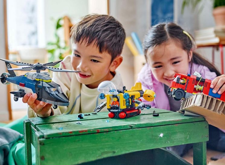 🚁 LEGO 60462 City Kombinationsset mit 3 Fahrzeugen + Figuren für 37,90€ (statt 44€)