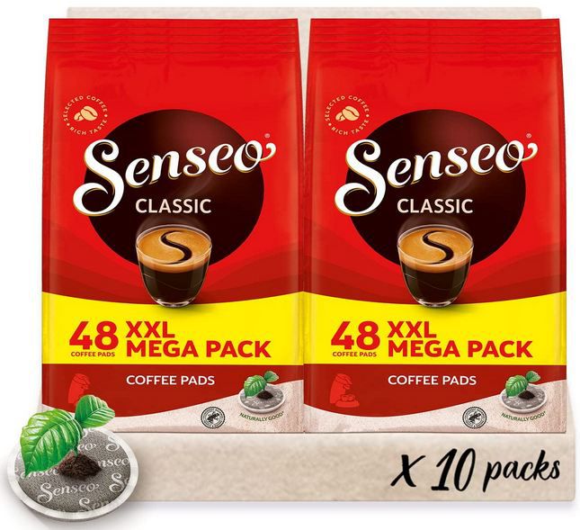 🔥 Jahresvorrat! ☕ 480er Pack Senseo Pads Classic Kaffeepads ab 74€ (statt 95€) 🔥 Jahresvorrat! ☕ 480er Pack Senseo Pads Classic Kaffeepads ab 74€ (statt 95€)