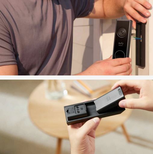 🔔 eufy Video Doorbell E340 mit Chime für 109€ (statt 126€)