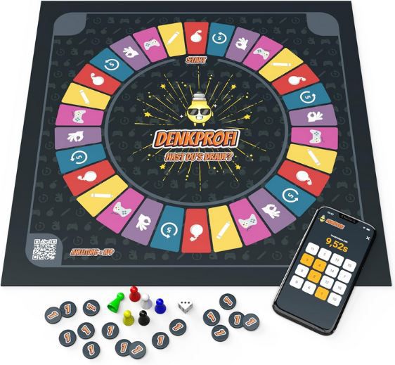 🎲 Denkprofi   Hast du es drauf? Das Brettspiel mit App für 24,60€ (statt 34€)