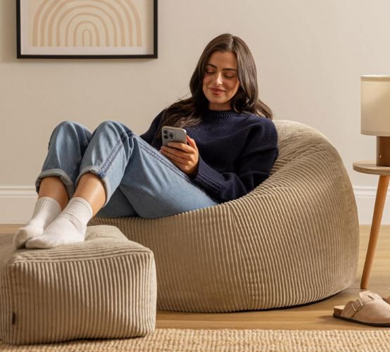 💺 Icon Kingston Cord Sitzsack mit Hocker in versch. Farben für je 79,99€ (statt 100€) 💺 Icon Kingston Cord Sitzsack mit Hocker in versch. Farben für je 79,99€ (statt 100€)