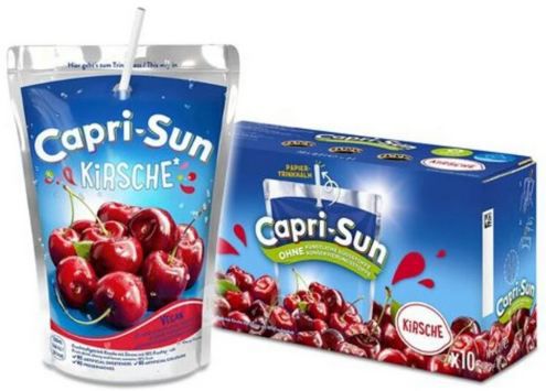 🍒 4 x 10er Pack Capri Sun Kirsche ab 10,47€ (statt 17€)