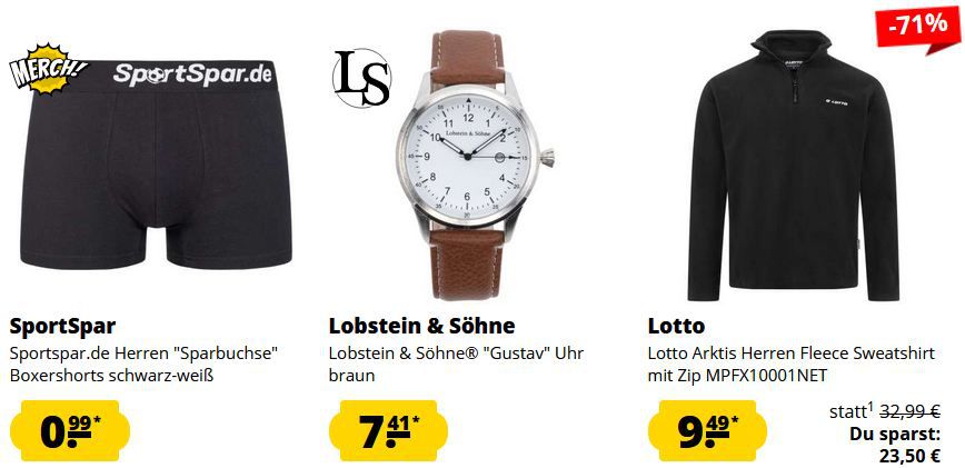 🎄 SportSpar X Mas Sale ab 8,99€ + VSK Frei ab 60€ + 5€ Gutschein