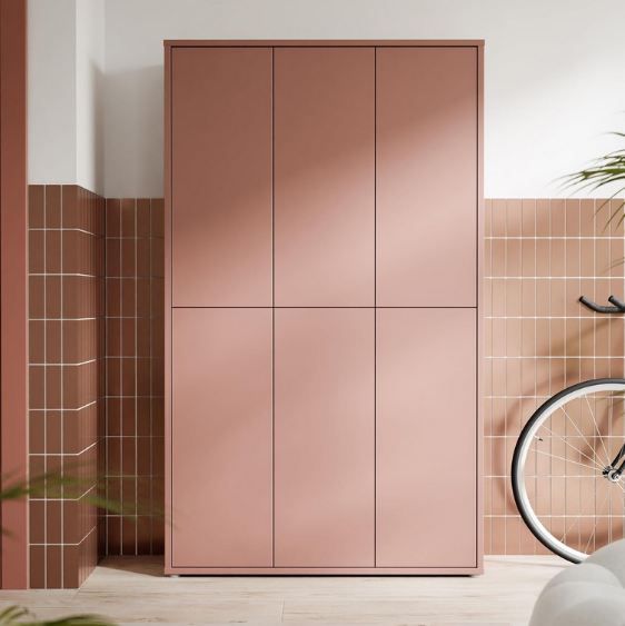 👟 Forte Alice Springs Schuhschrank mit 6 Türen, 15 Einlegeböden für 212,56€ (statt 279€)