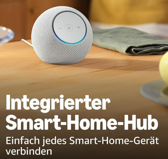🔊 Amazon Echo Dot Max mit Smart Home Hub für 87,99€ (statt 100€)