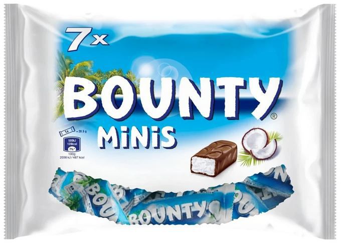 🥥 3x Bounty Minis Schokoriegel Tüte, je 227g ab 5,67€ (statt 10€)