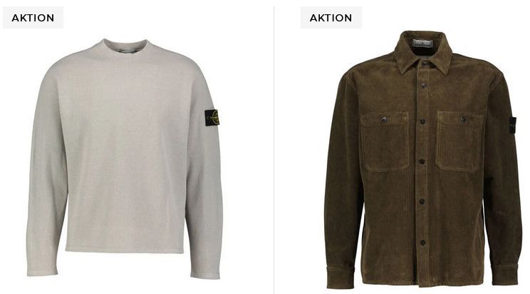 🧥 engelhorn:  30% Rabatt auf Stone Island Premium Kleidung (Pullover, Jacken, Shirts uvm.)