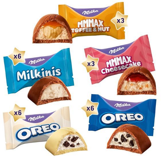 🍫 Milka Favourites Adventskalender mit fünf Sorten für 8,49€ (statt 13€)