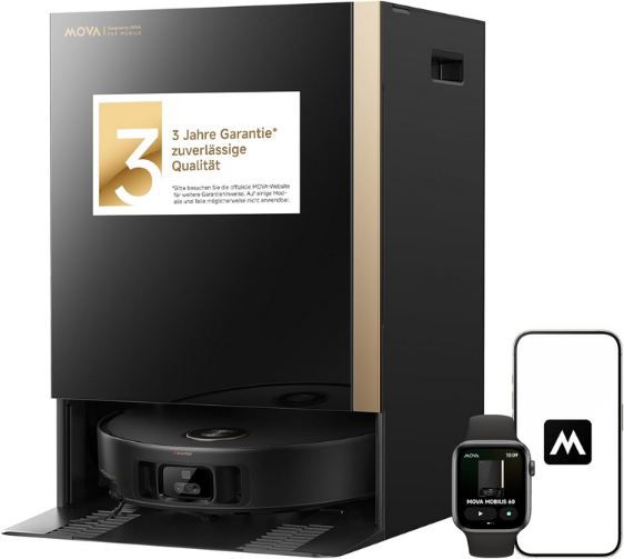 🧹 Mova Mobius 60 Saugroboter mit MopSwap System für 1.049€ (statt 1.499€)