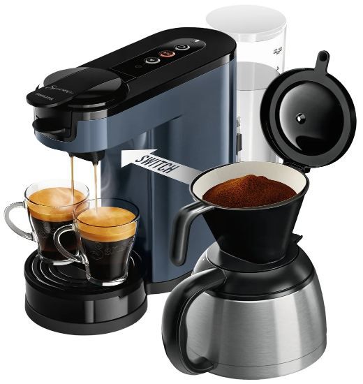 ☕ Senseo Switch Pad- & Filterkaffeemaschine mit 1L Tank ab 72,99€ (statt 100€) ☕ Senseo Switch Pad & Filterkaffeemaschine mit 1L Tank ab 72,99€ (statt 100€)