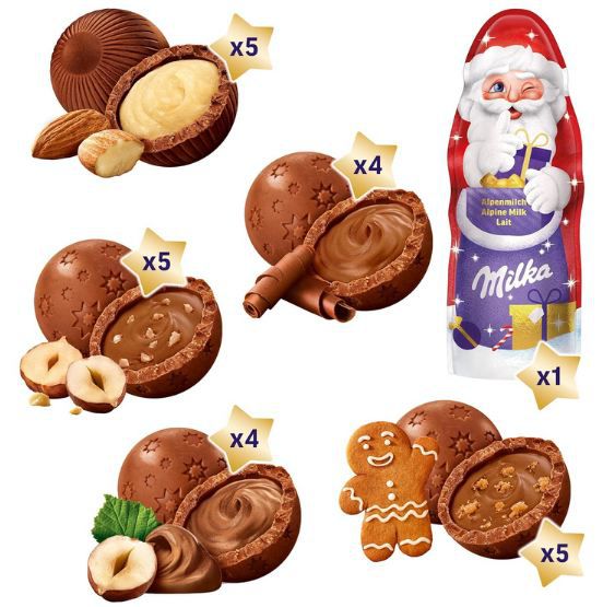 🍫 Milka Adventszauberkalender, 238g für 9,49€ (statt 16€)