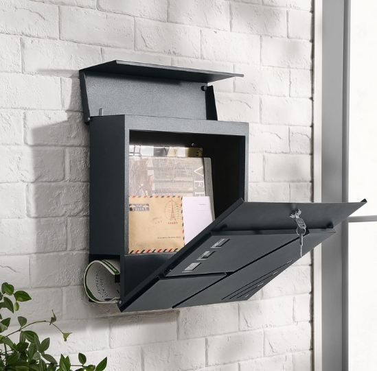 🗞️ Songmics Wandbriefkasten mit Sichtfenster für 26,99€ (statt 40€)