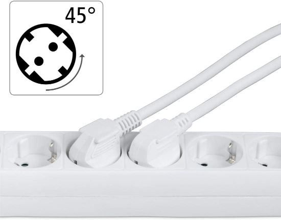 🔌 Hama 6 Fach Steckdosenleiste mit Kippschalter für 9,69€ (statt 14€)