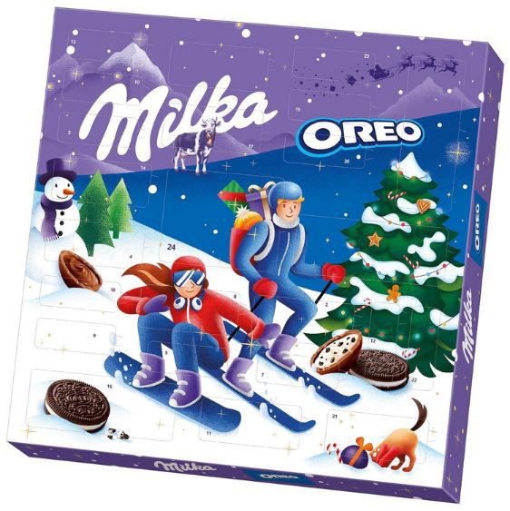 🍫 Milka & OREO Adventskalender, 284g ab 7,21€ (statt 16€)